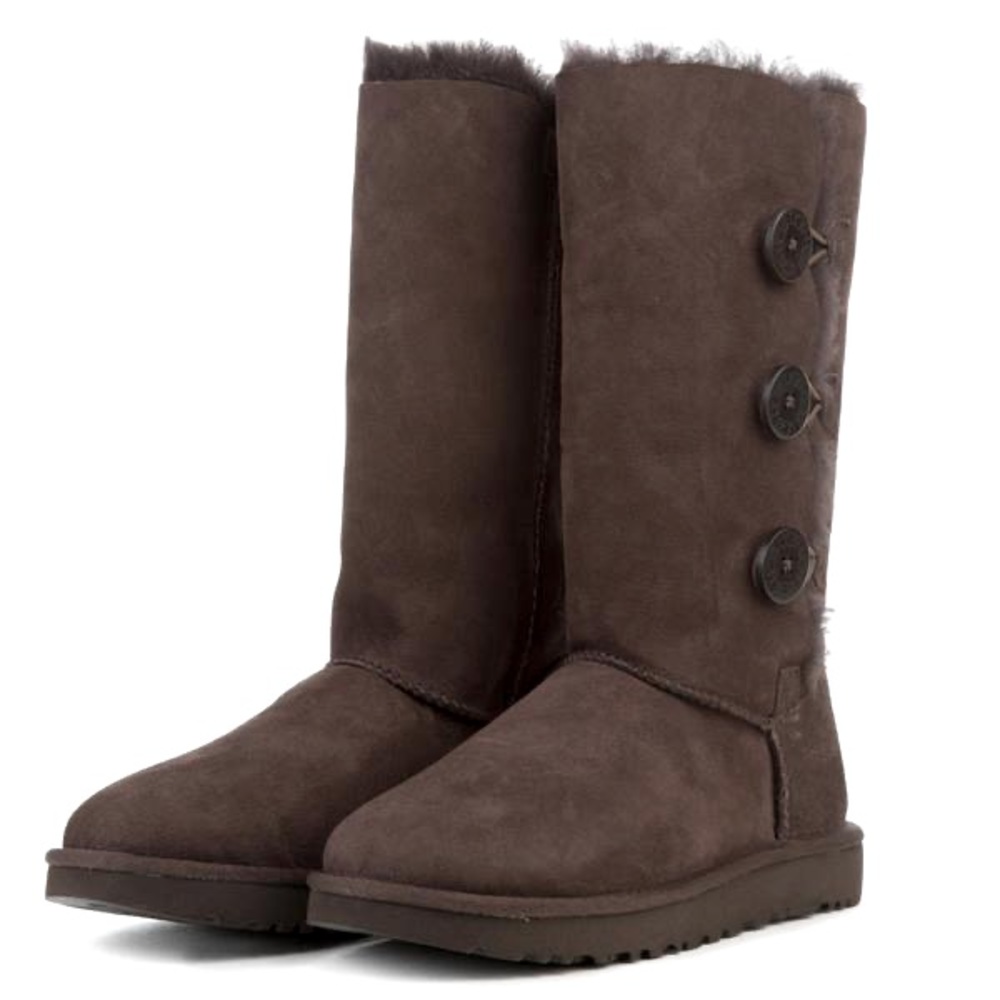 UGG Women's Bailey Button Triplet Chestnut